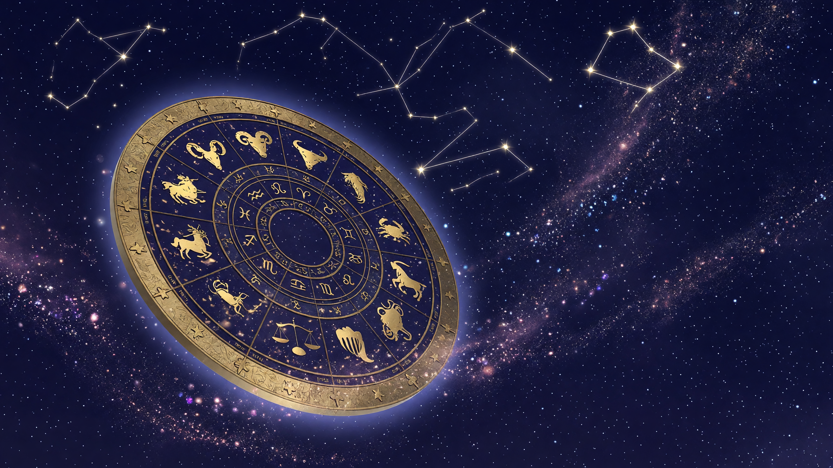 Zodiac Star Compass — Zodiac Stars themed lake-social slot
