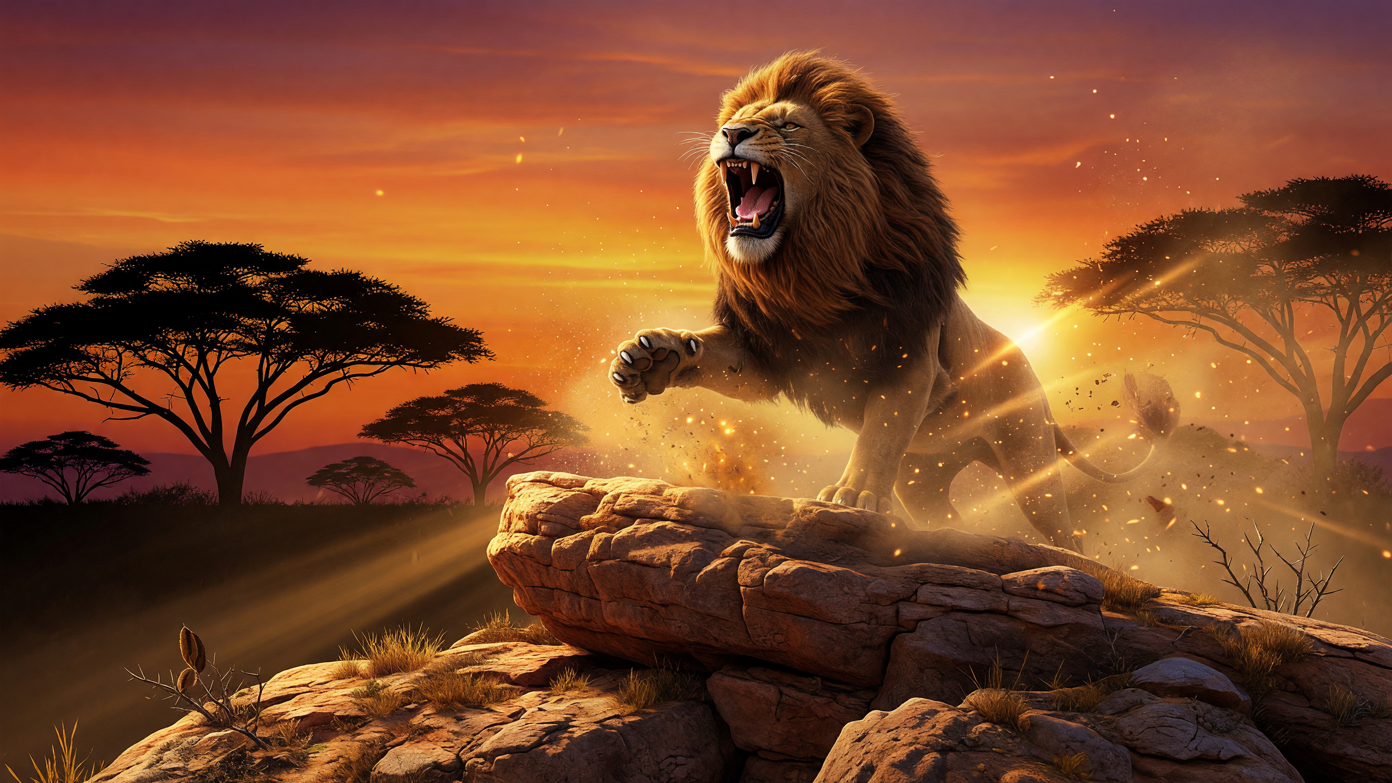 Savanna King's Gold — Safari Lion themed lake-social slot