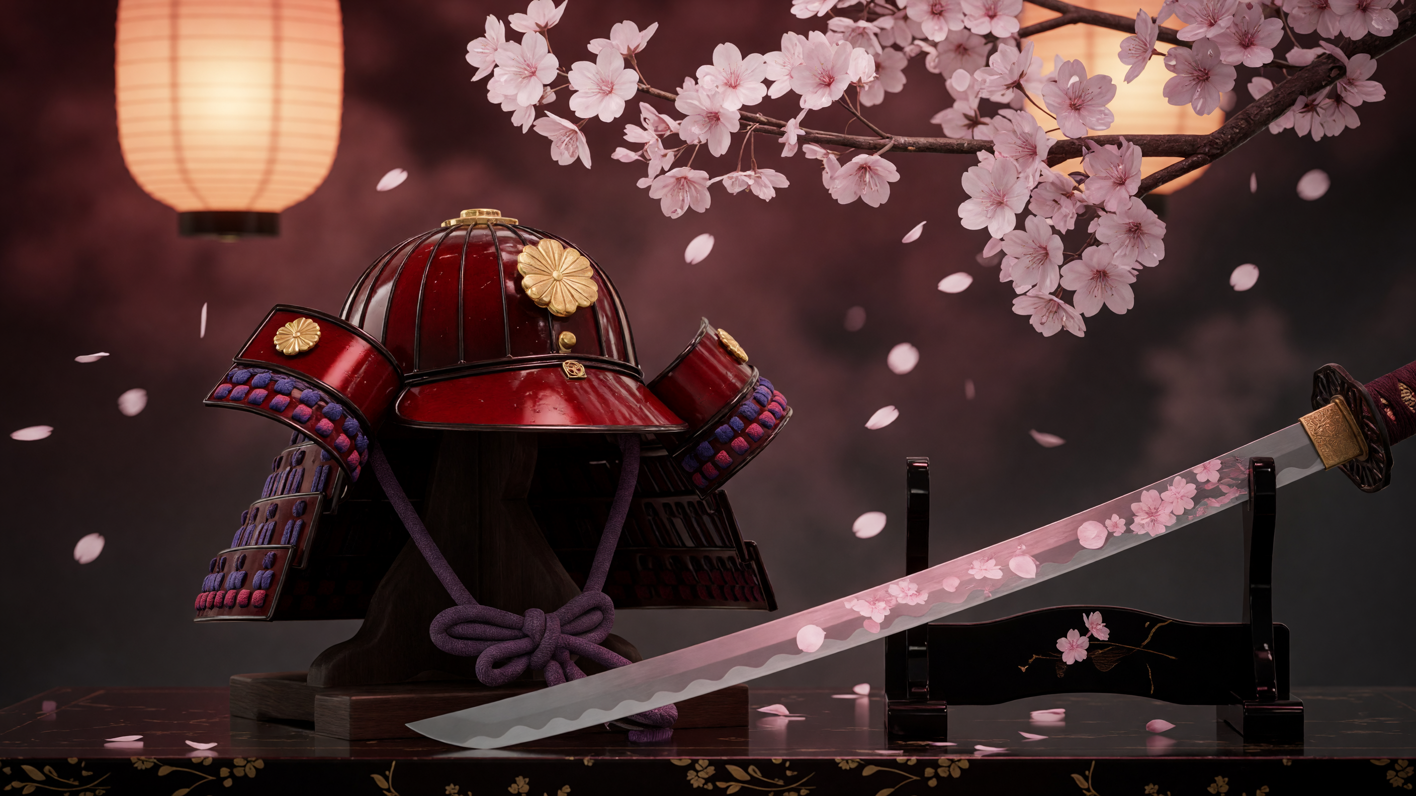 Blossom Blade Samurai — Samurai Warrior themed lake-social slot