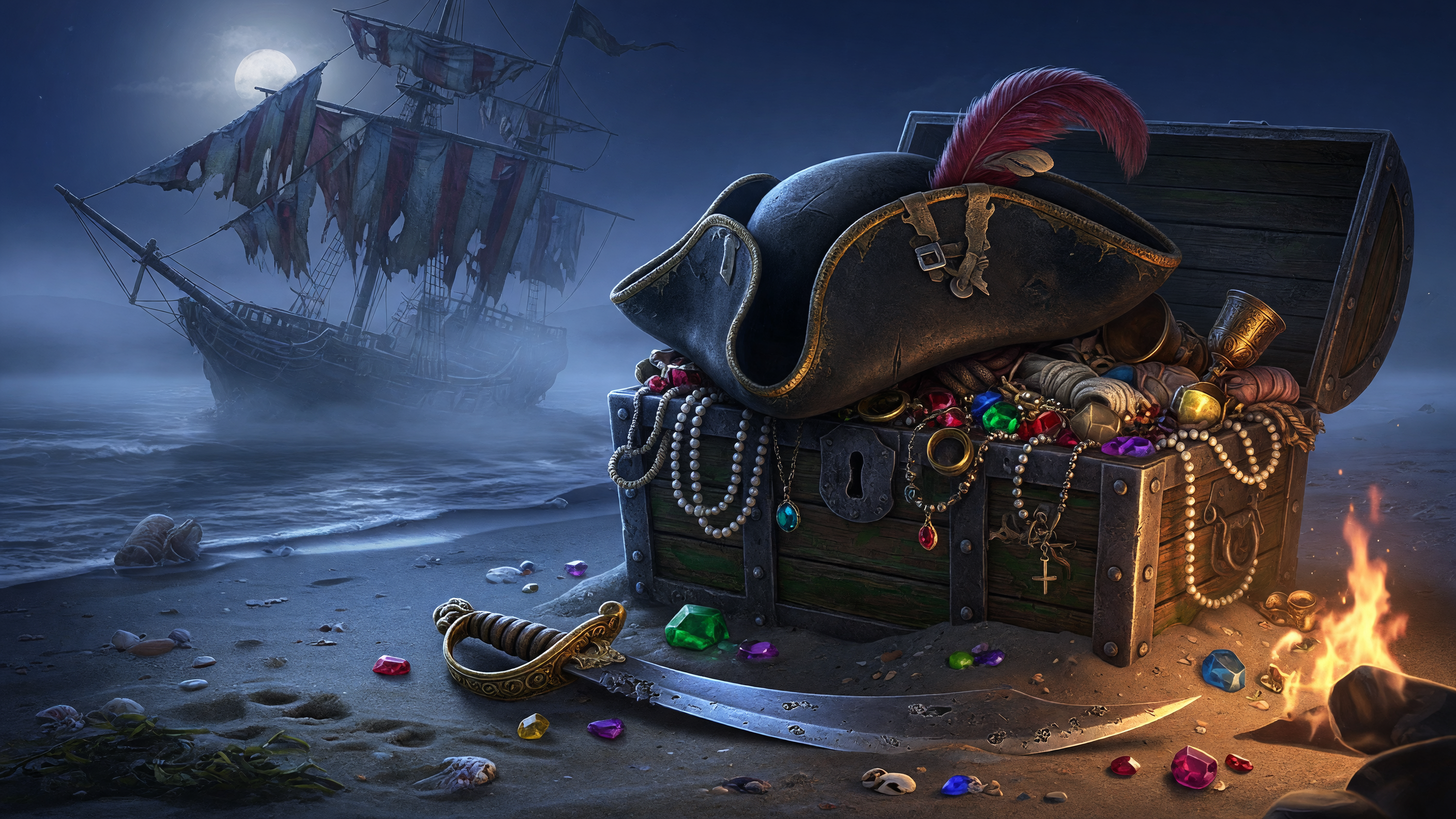 Buccaneer's Bounty — Pirate Treasure themed lake-social slot